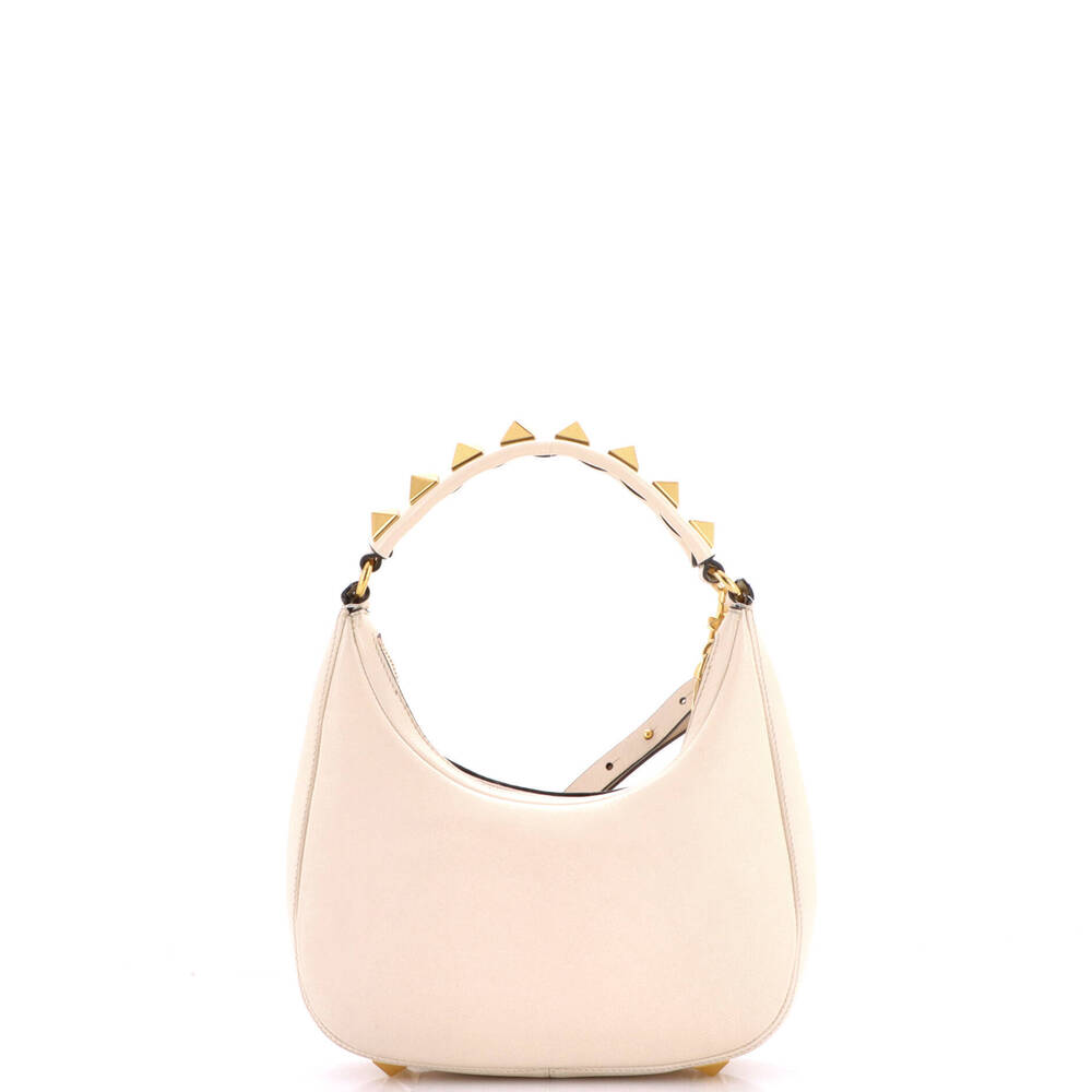 Valentino Garavani Stud Sign Zip Hobo Leather - Picture 3 of 7